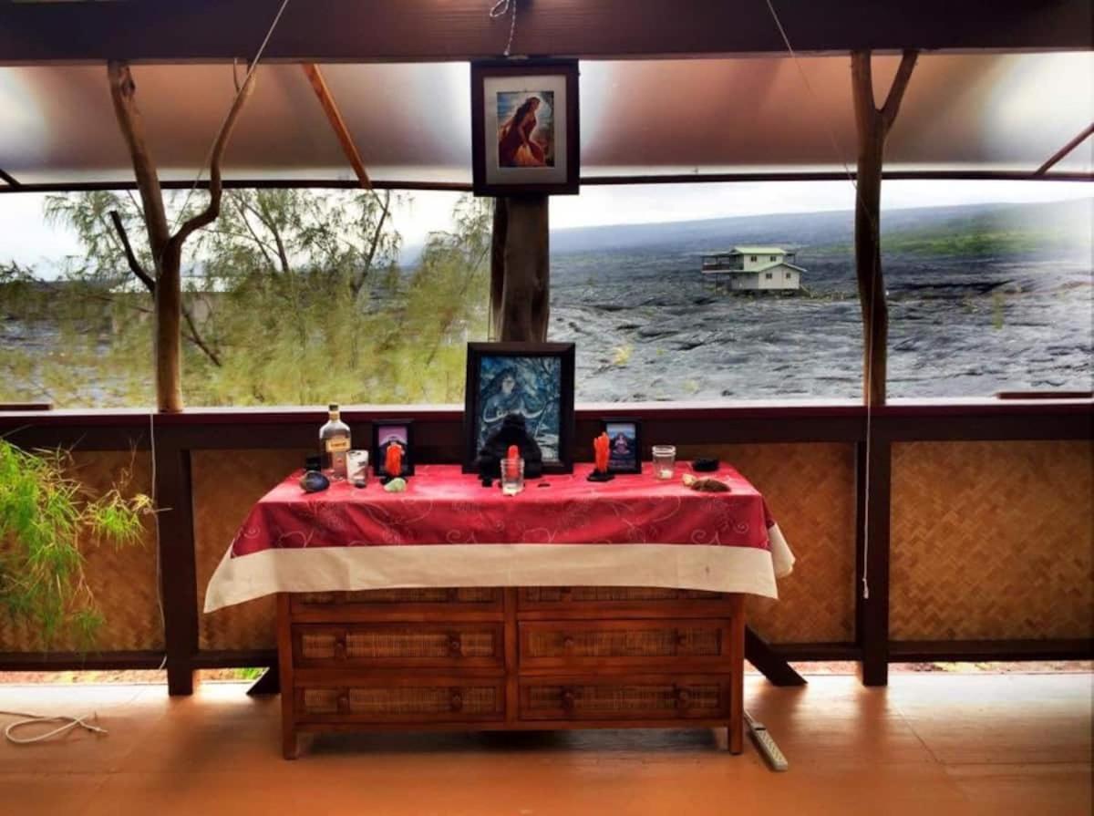 The Magical Lava Temple With Epic Volcano Views! Kehena Buitenkant foto